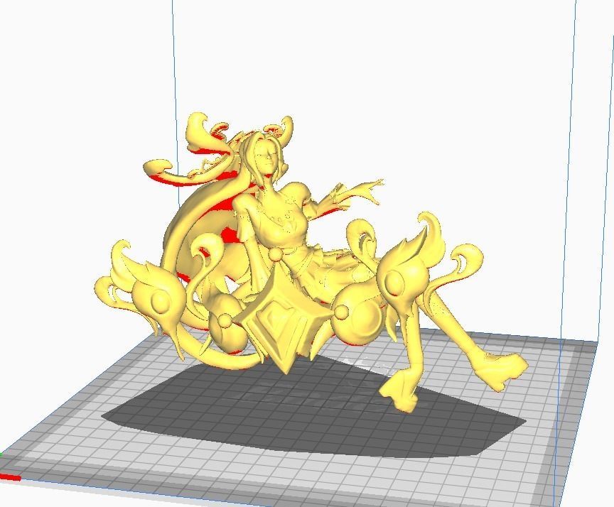 Ocean Song Seraphine 3D Model 3D print model_2