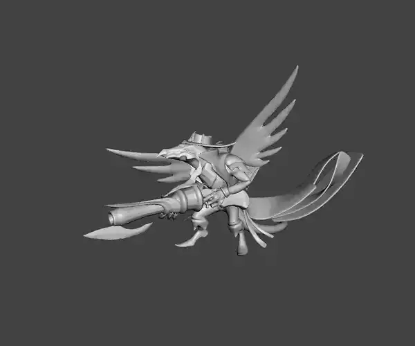 High Noon Twitch 3D Model