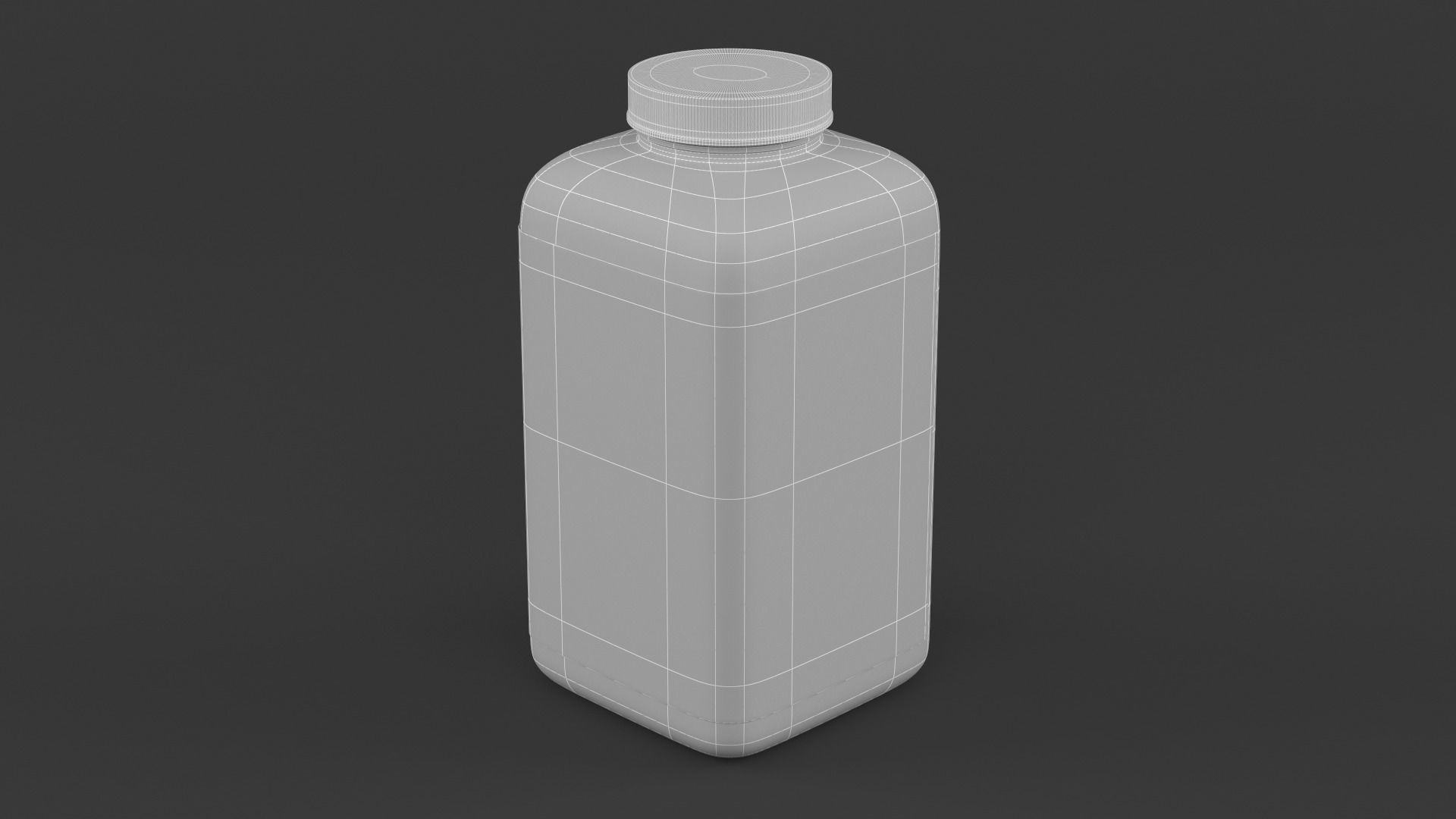 Flax Seed Oil 3D model_11