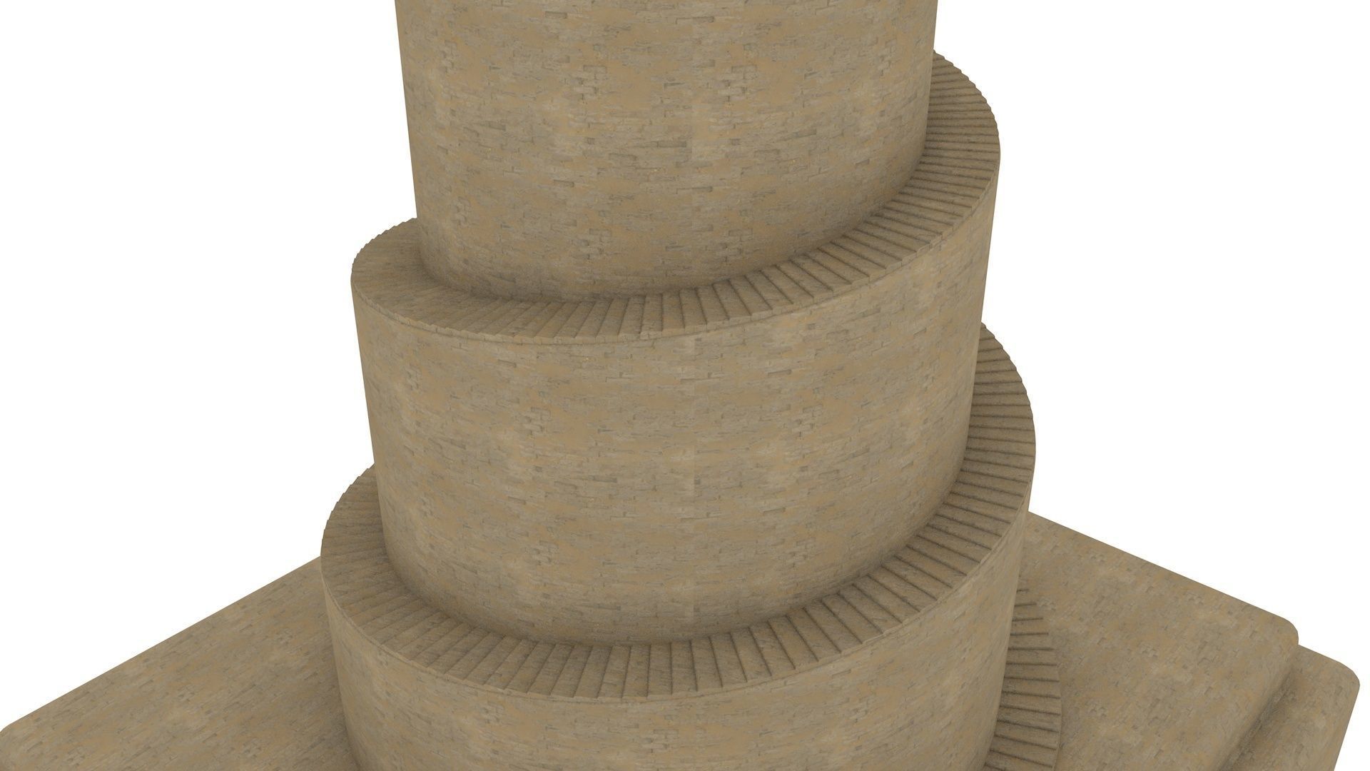 Moulouya Samarra of iraq 3D model_2