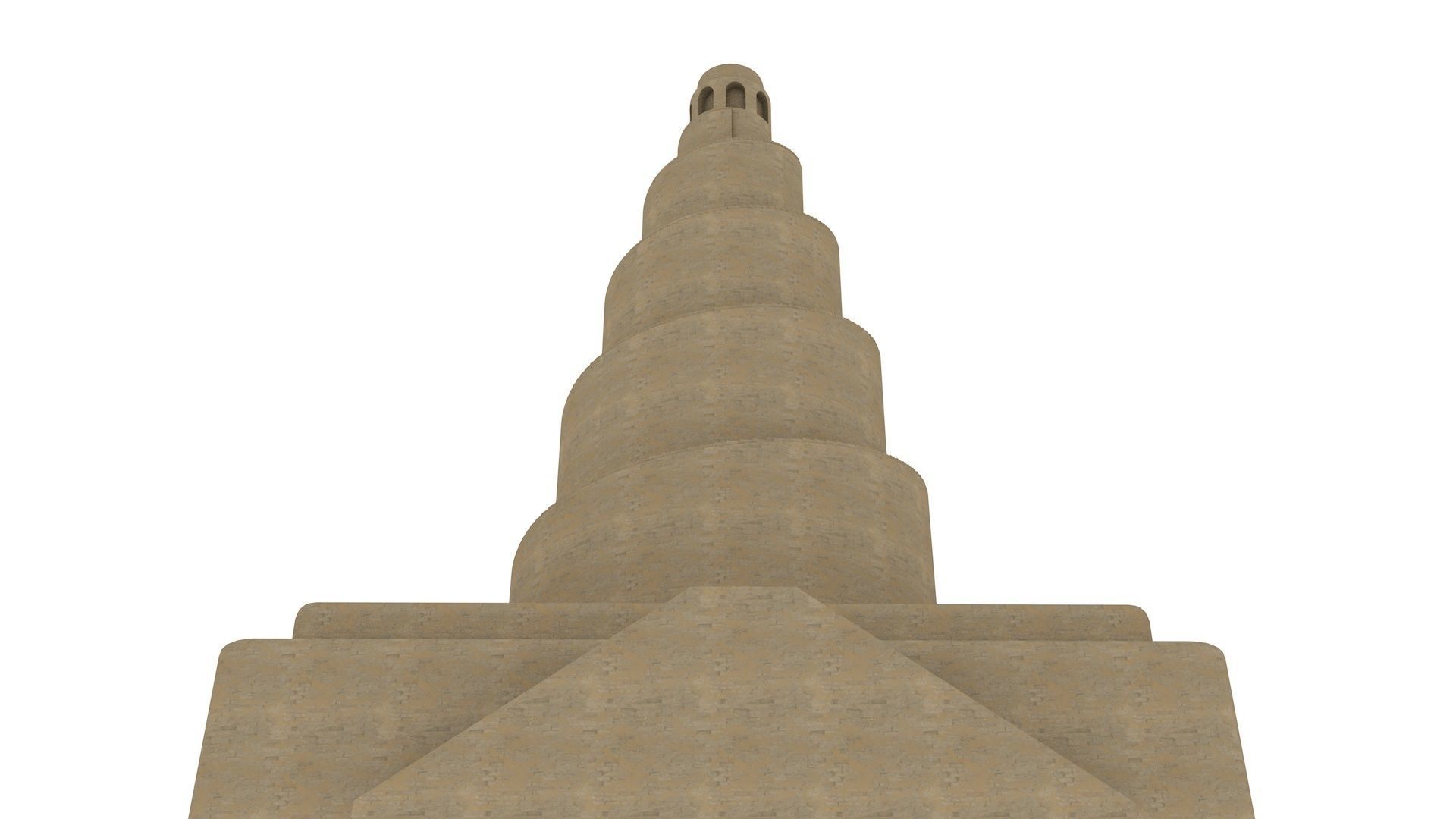 Moulouya Samarra of iraq 3D model_10