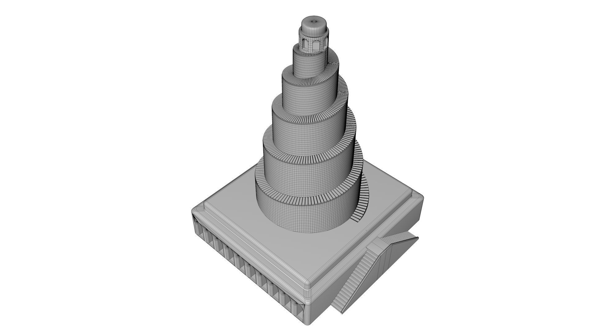 Moulouya Samarra of iraq 3D model_14