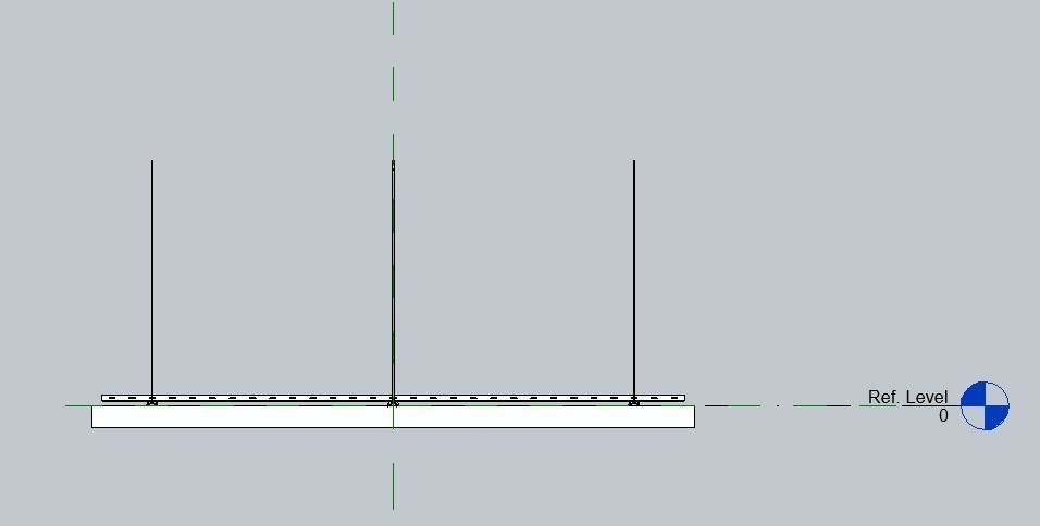 BIM-GC-Baffle Extrusion Suspended Ceiling -From Architect- 3D model_12
