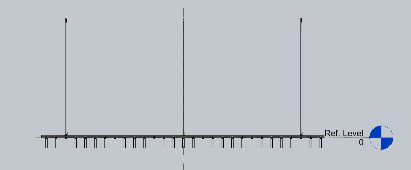 BIM-GC-Baffle Extrusion Suspended Ceiling -From Architect- 3D model_13