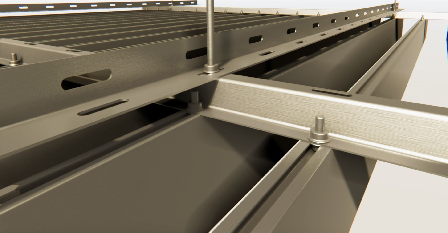 BIM-GC-Baffle Extrusion Suspended Ceiling -From Architect- 3D model_15