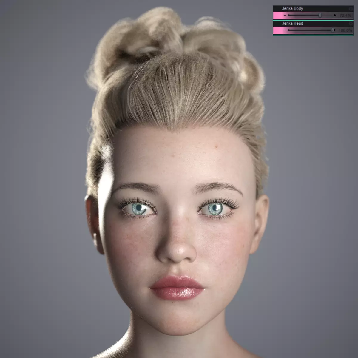 Jenka V2 High Quality Textures for G8-1 Female Texture