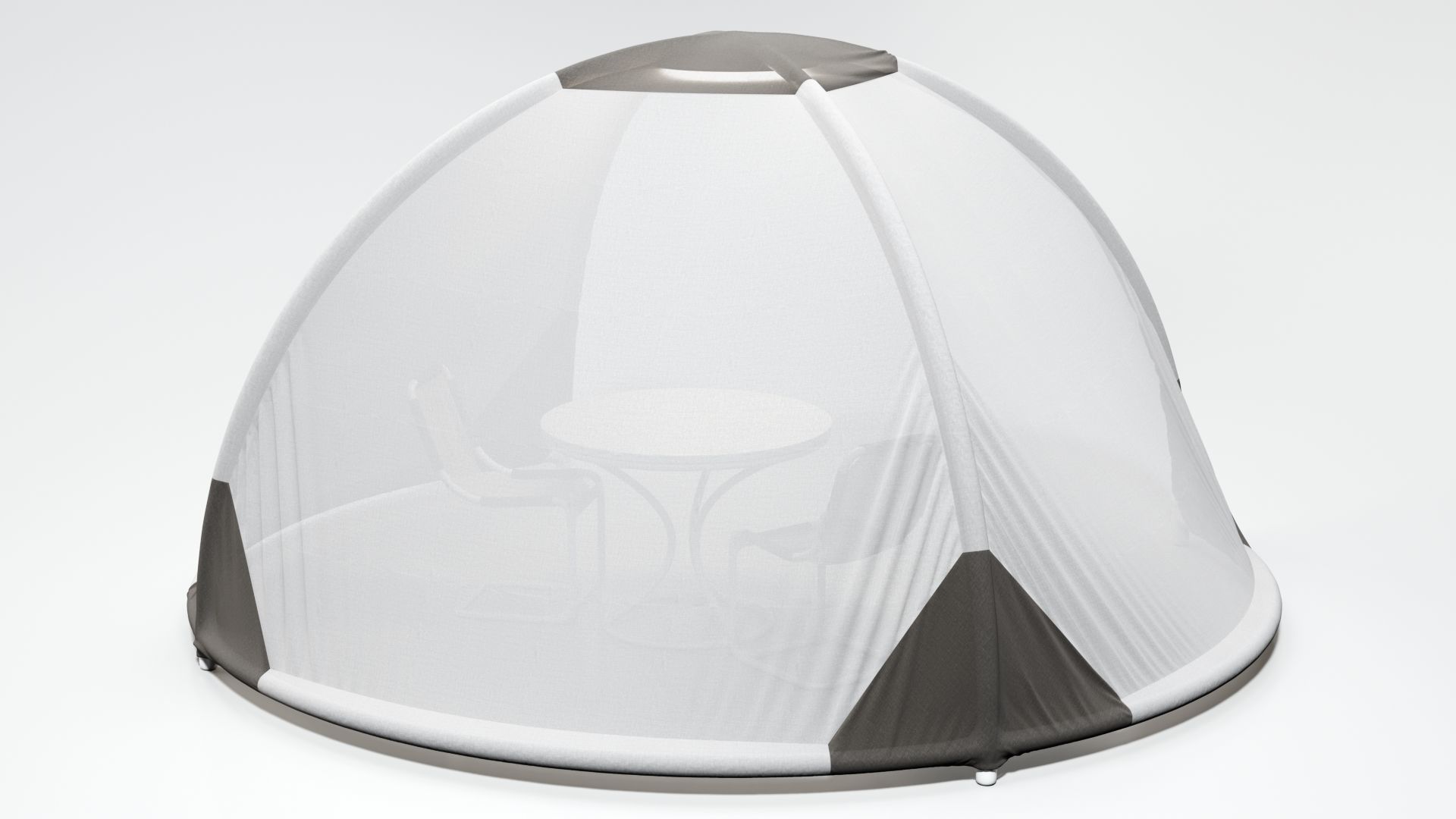Tent for openspace events  3D model_4