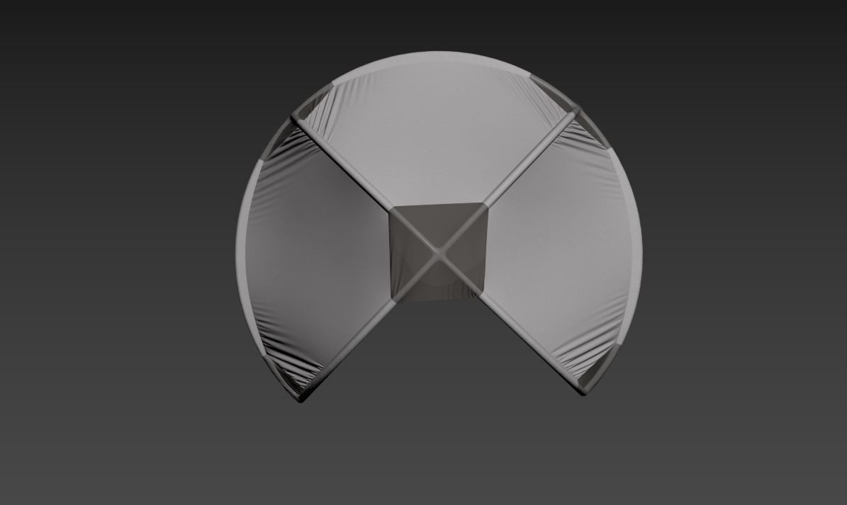 Tent for openspace events  3D model_9