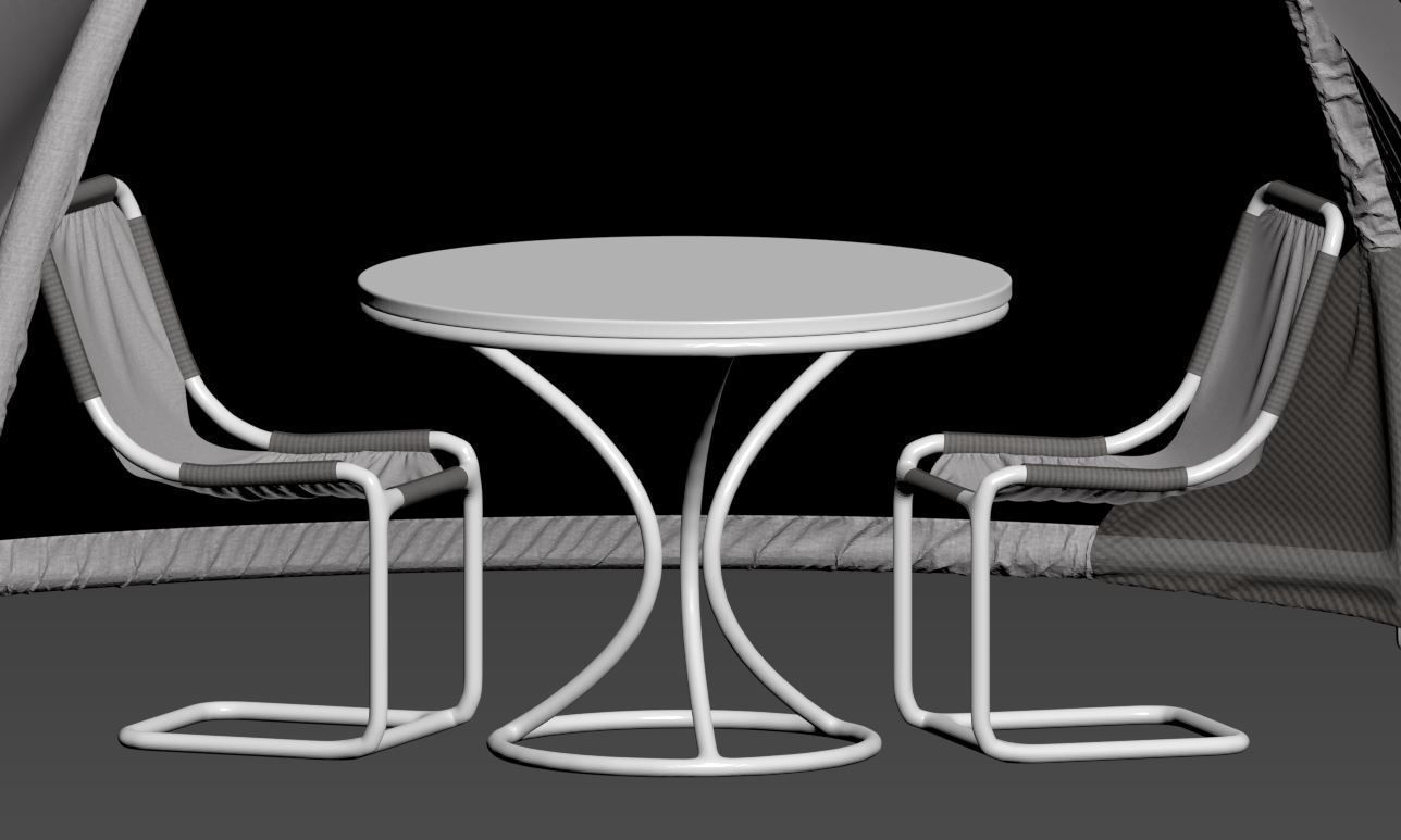 Tent for openspace events  3D model_12