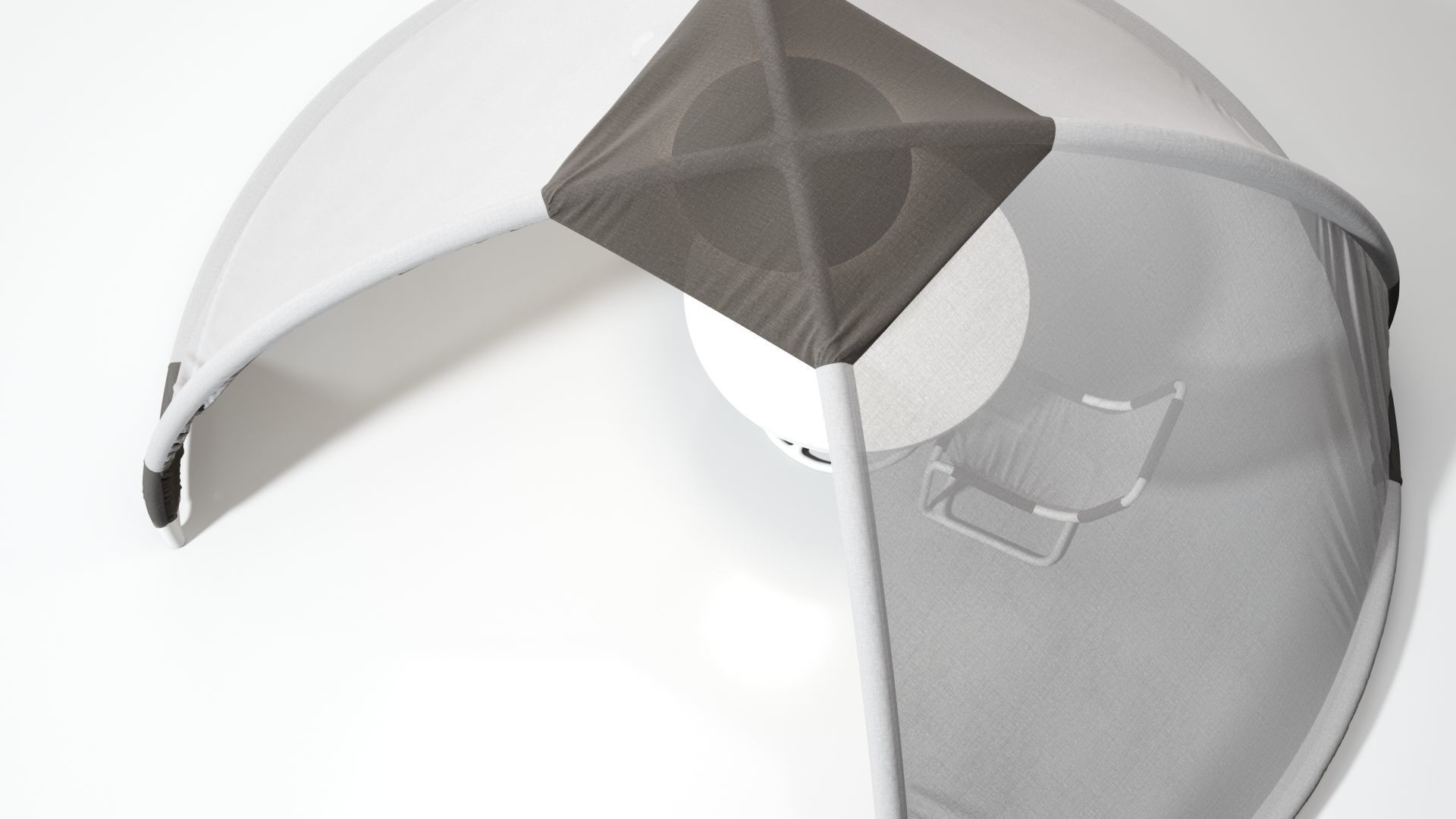 Tent for openspace events  3D model_5