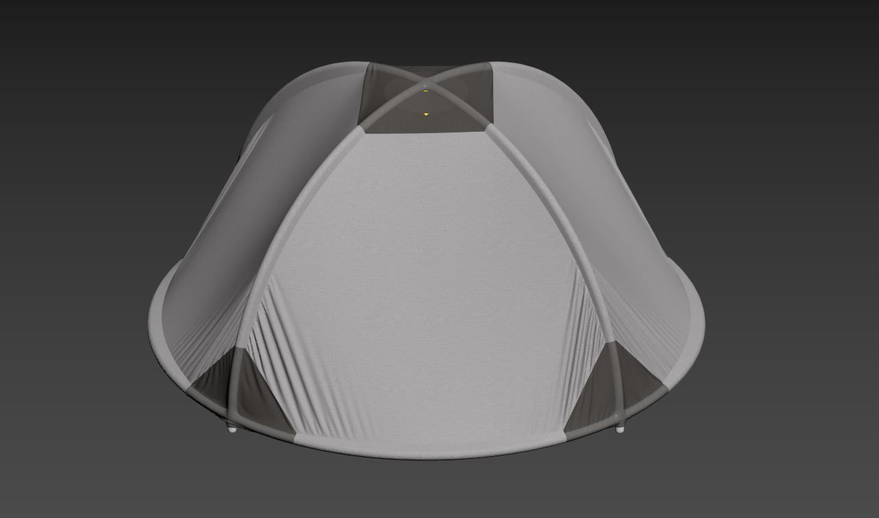 Tent for openspace events  3D model_22