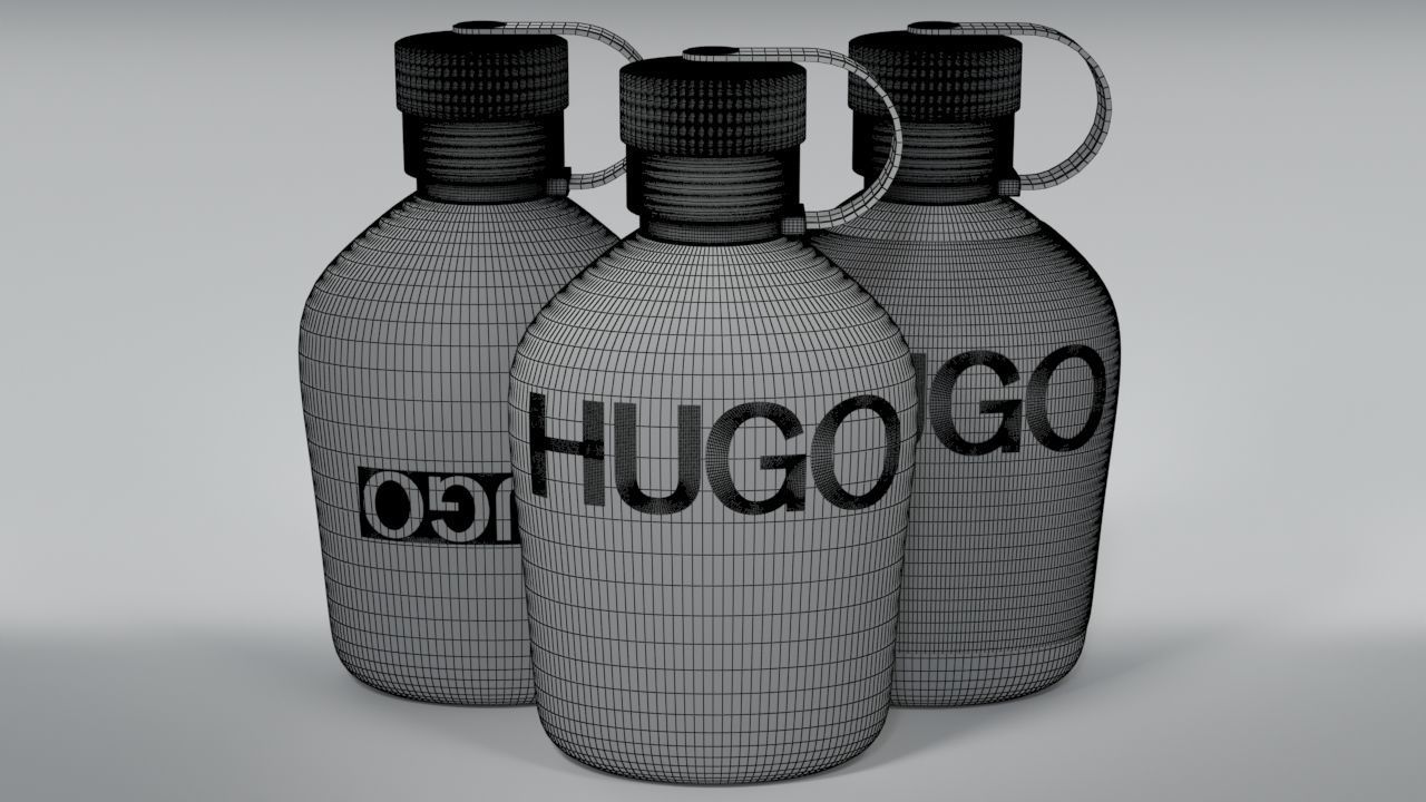Hugo by Hugo Boss Eau de toilette Aftershave  3D model_1
