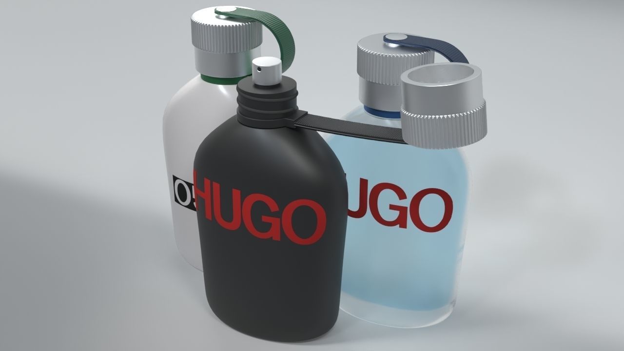 Hugo by Hugo Boss Eau de toilette Aftershave  3D model_2