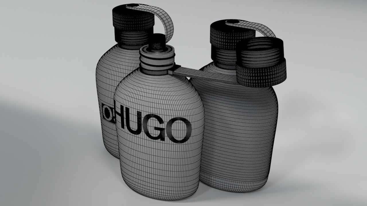 Hugo by Hugo Boss Eau de toilette Aftershave  3D model_3