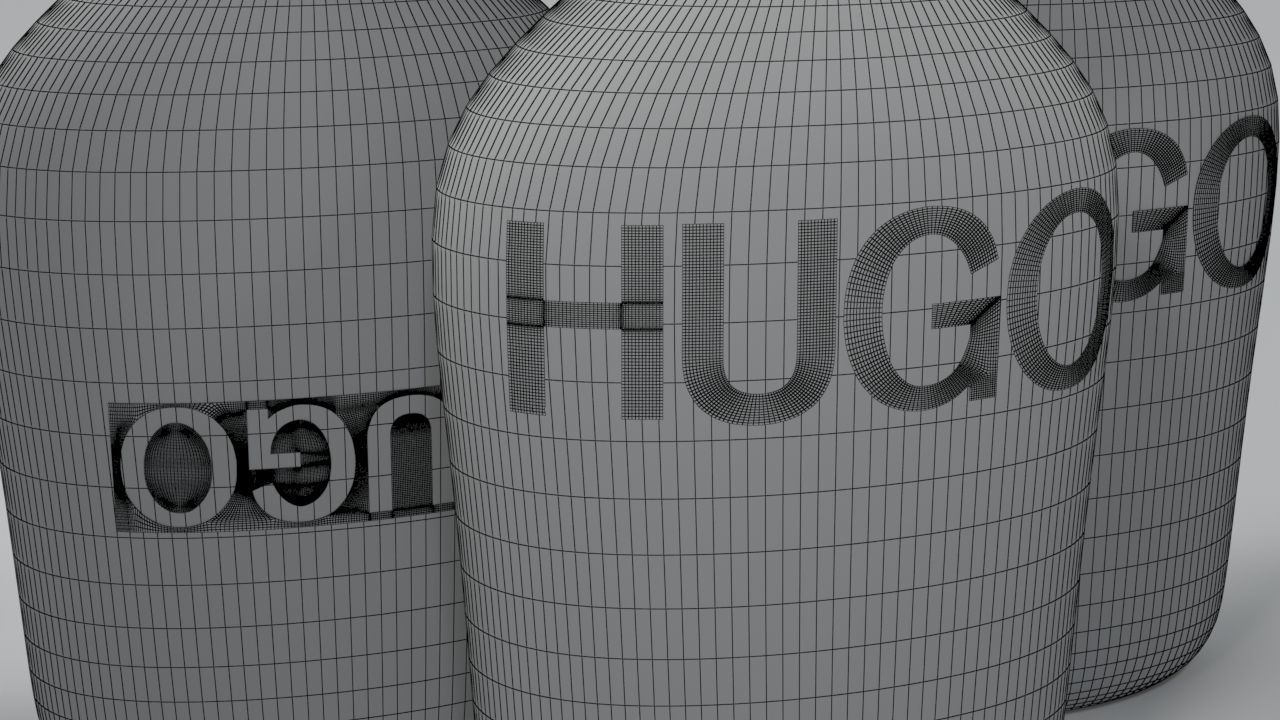 Hugo by Hugo Boss Eau de toilette Aftershave  3D model_11