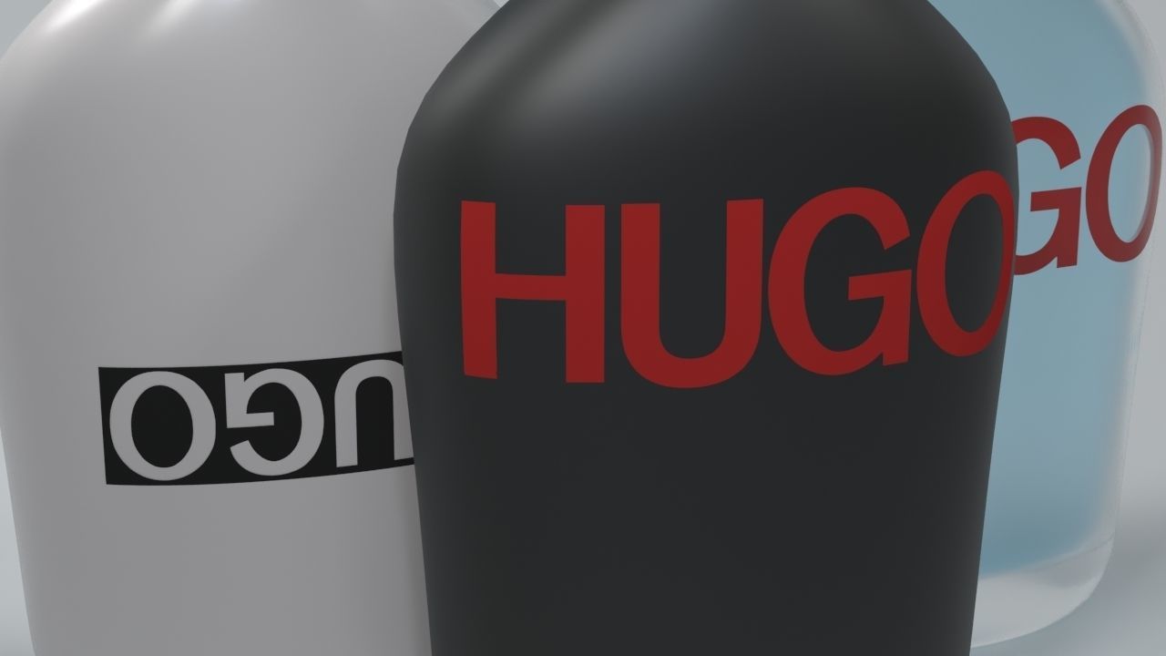 Hugo by Hugo Boss Eau de toilette Aftershave  3D model_10