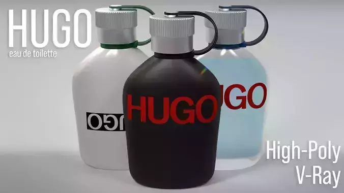 Hugo by Hugo Boss Eau de toilette Aftershave  3D model