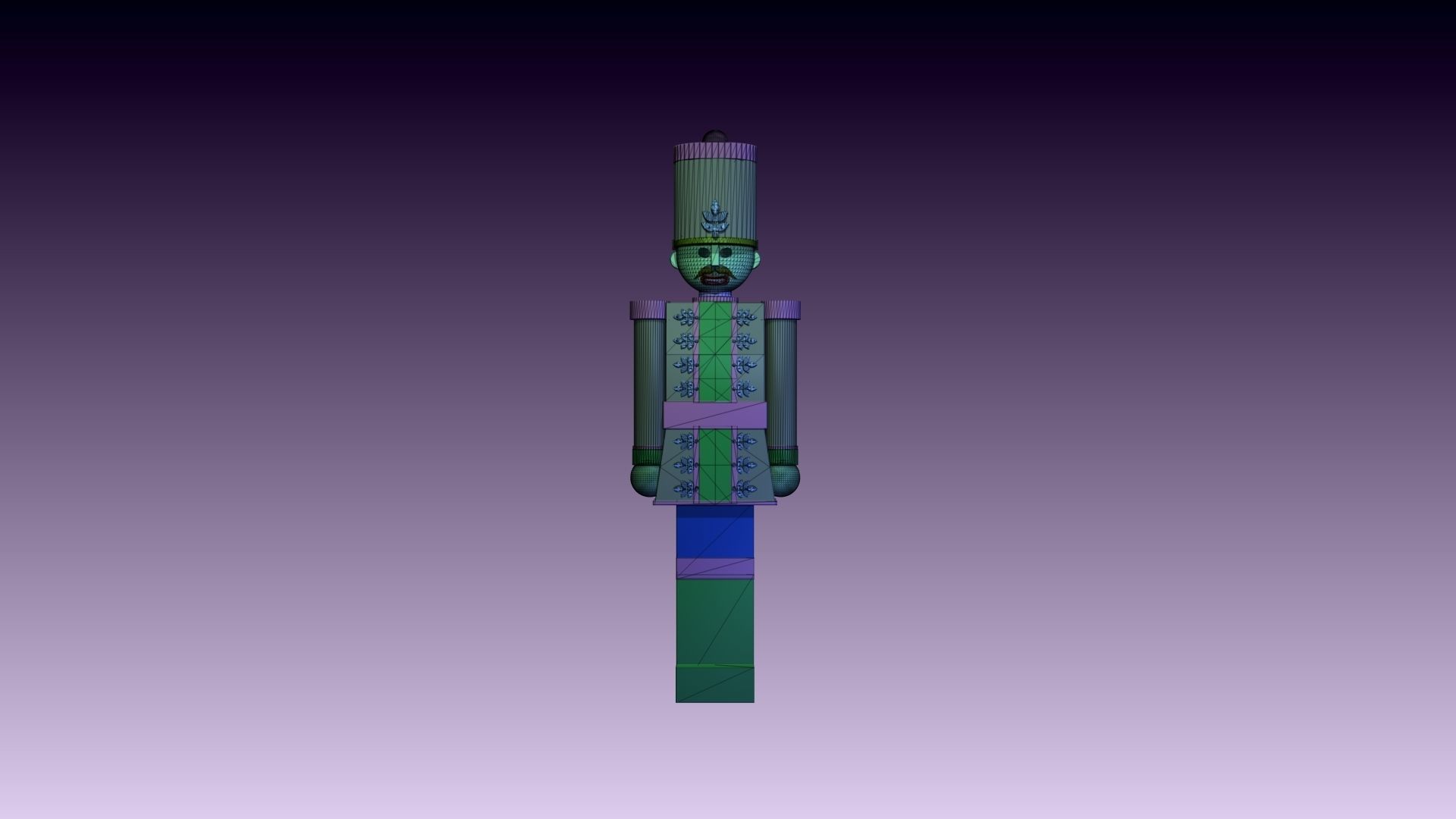 Nutcracker 01 3D model_3