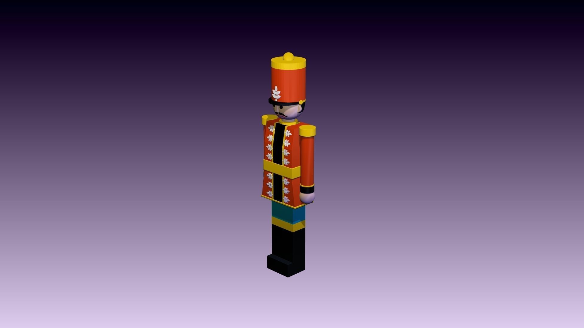 Nutcracker 01 3D model_2