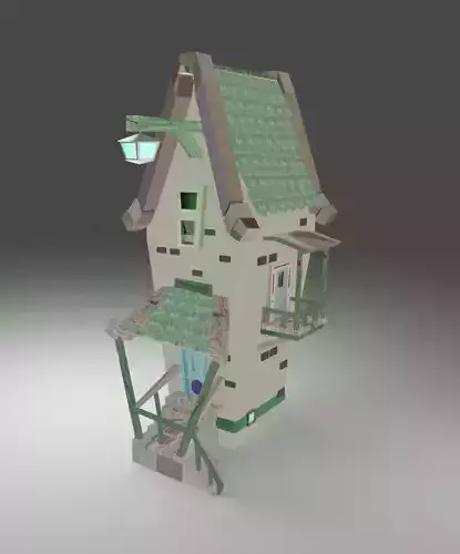 Home house with roof