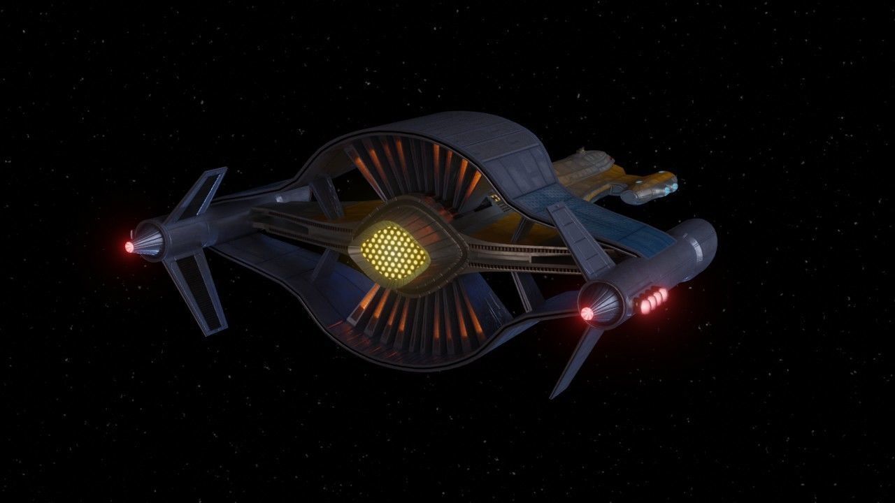 Orion Race-Built Spaceship based on Star Trek 3D model_3