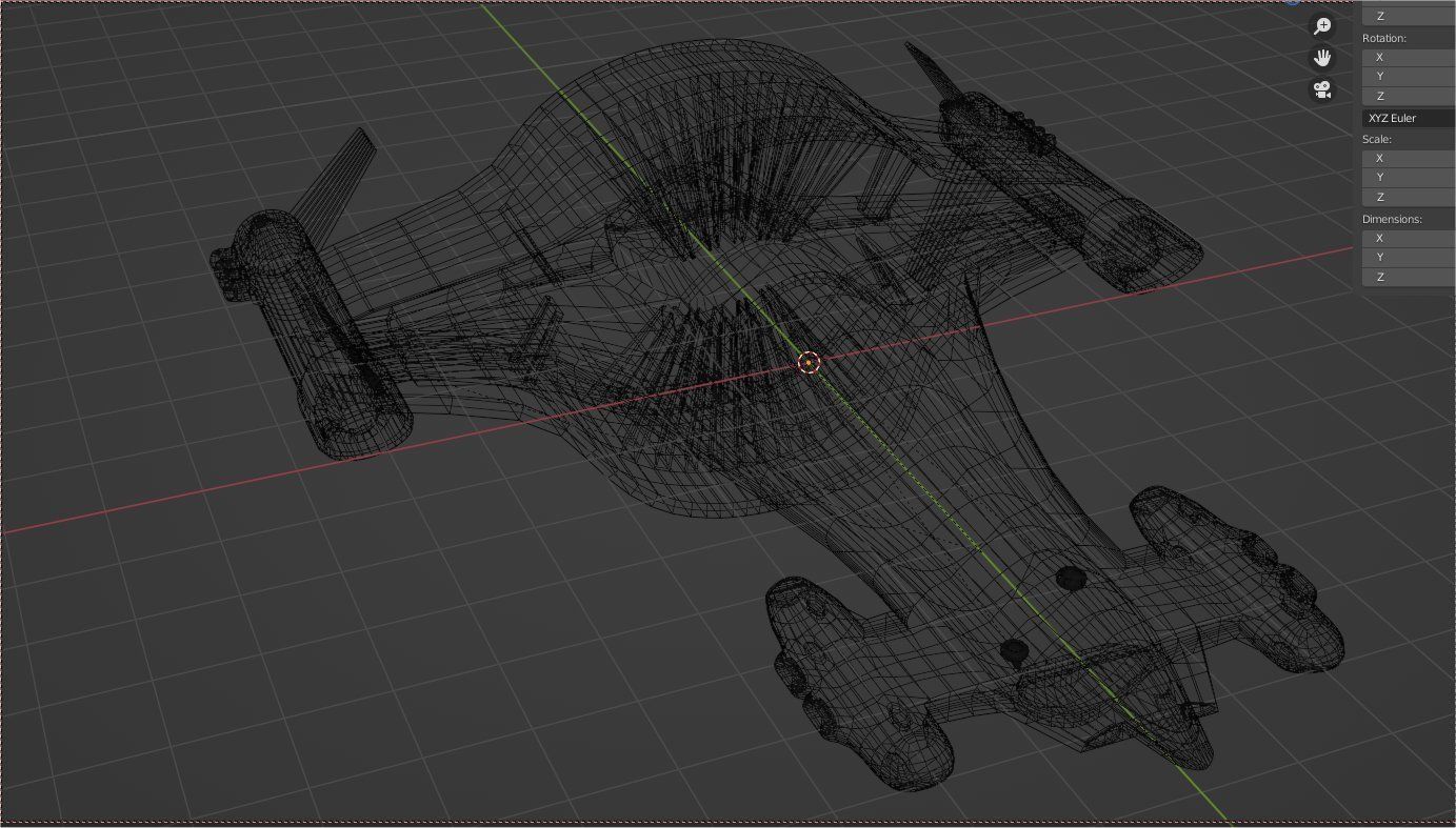 Orion Race-Built Spaceship based on Star Trek 3D model_5