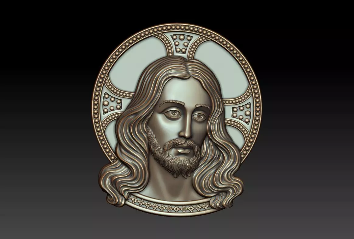JESUS 5 3D print model_0