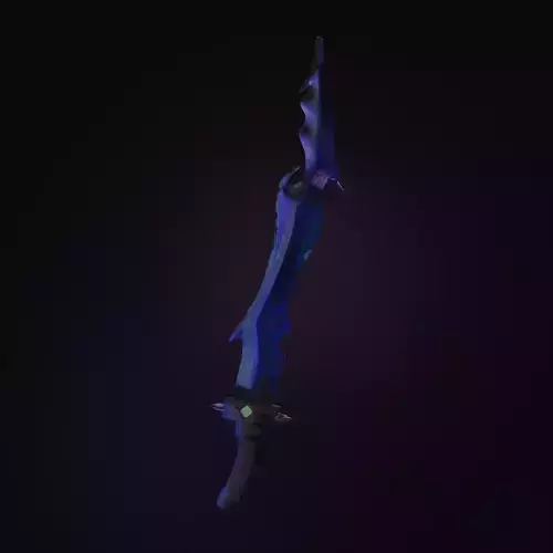 Magic Sword  Free low-poly 3D model