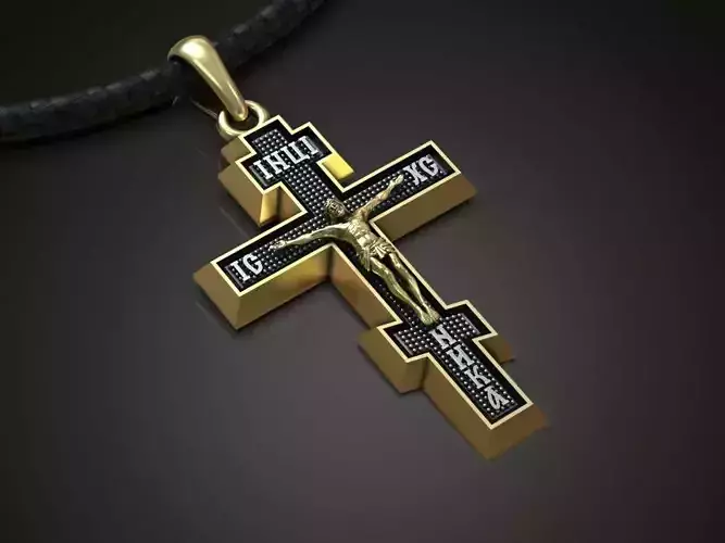 Cross christian pendant crucifixion
