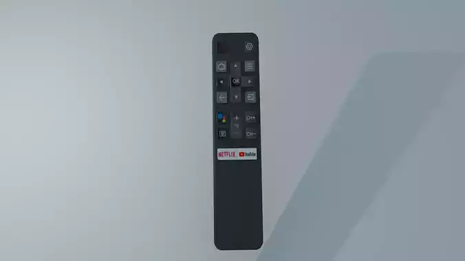 TV Remote of TCL 3D model