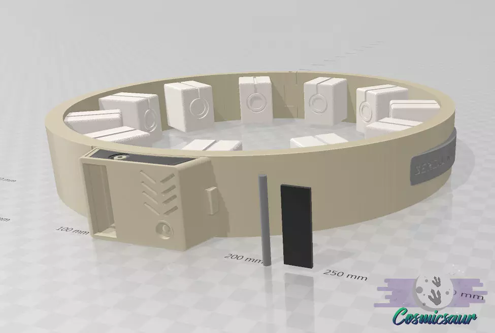 Eleven Shock Collar 3D print model_0