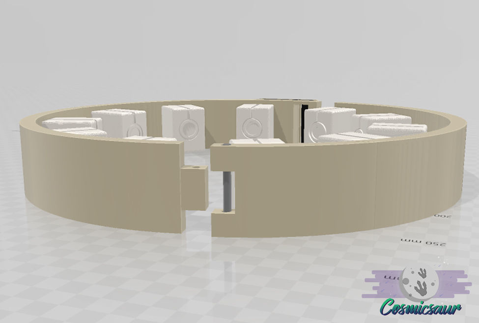 Eleven Shock Collar 3D print model_3