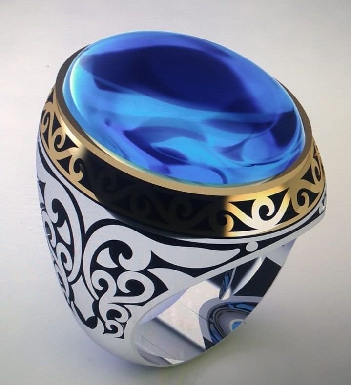 Rings 3D print model_2