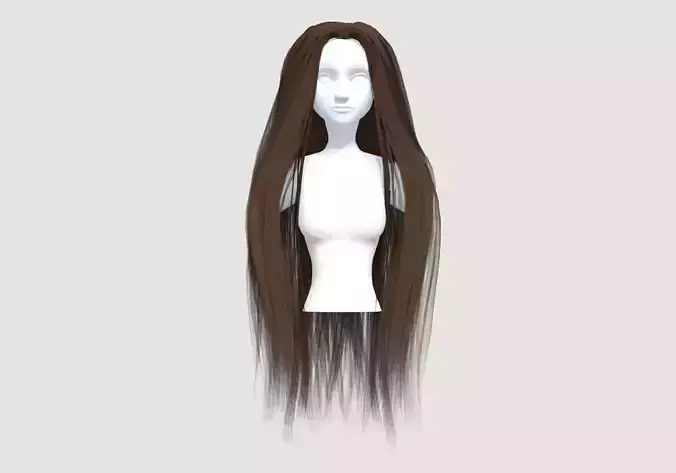 Long Wide Hairstyle 
