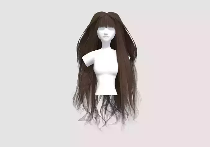 Long Thick Hairstyle 
