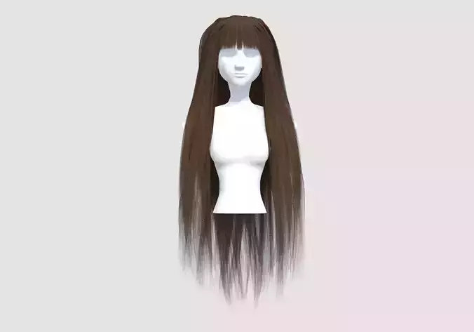 Female Straight Hairstyle 