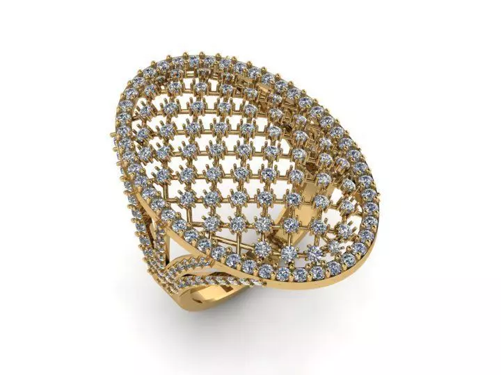 Rings  3D print model_0