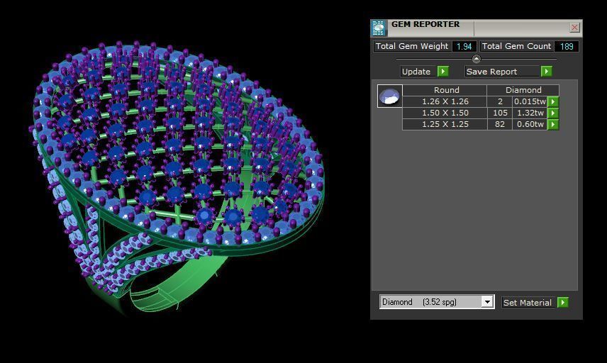 Rings  3D print model_4