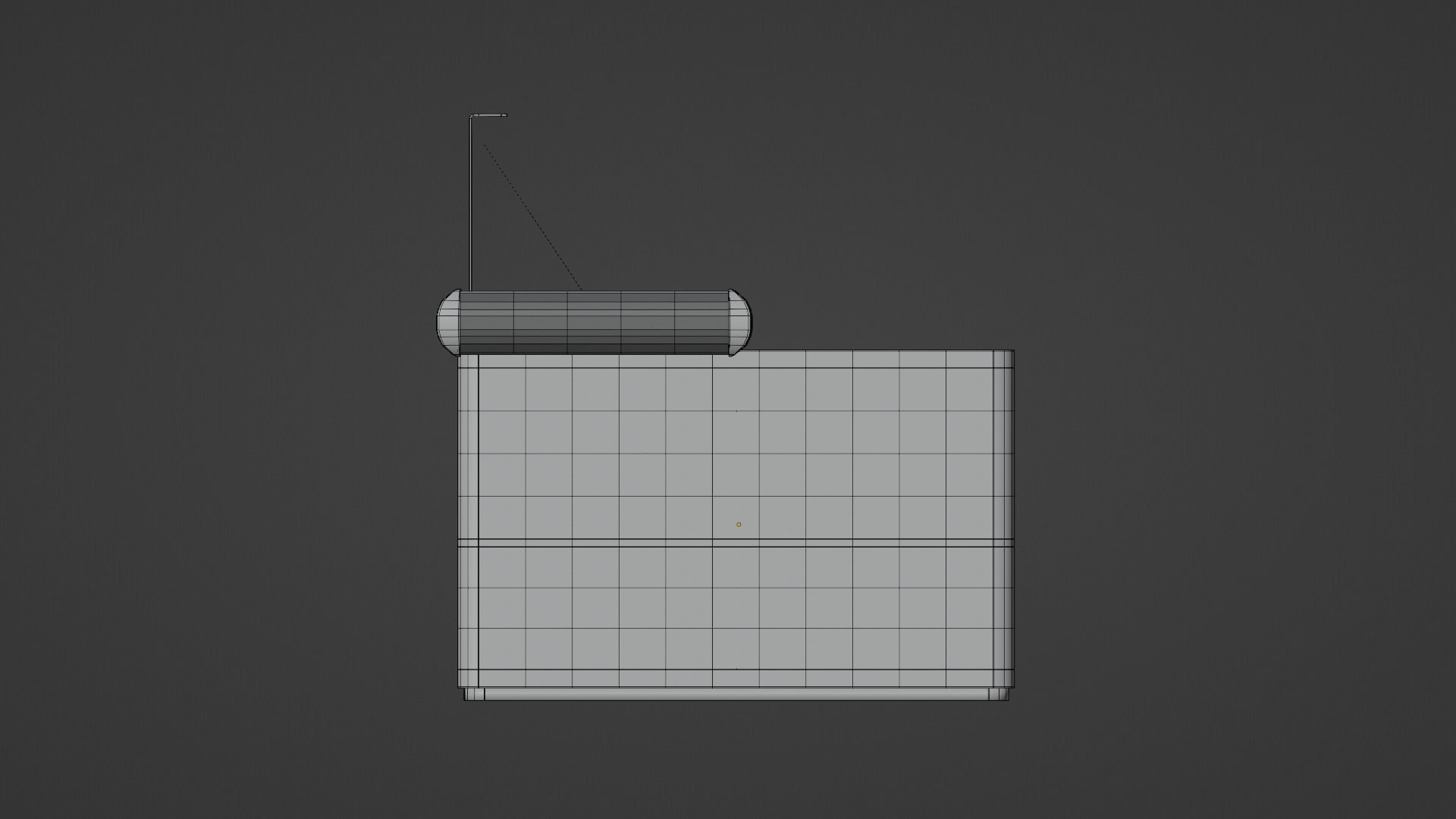 Cashier desk Free 3D model_11