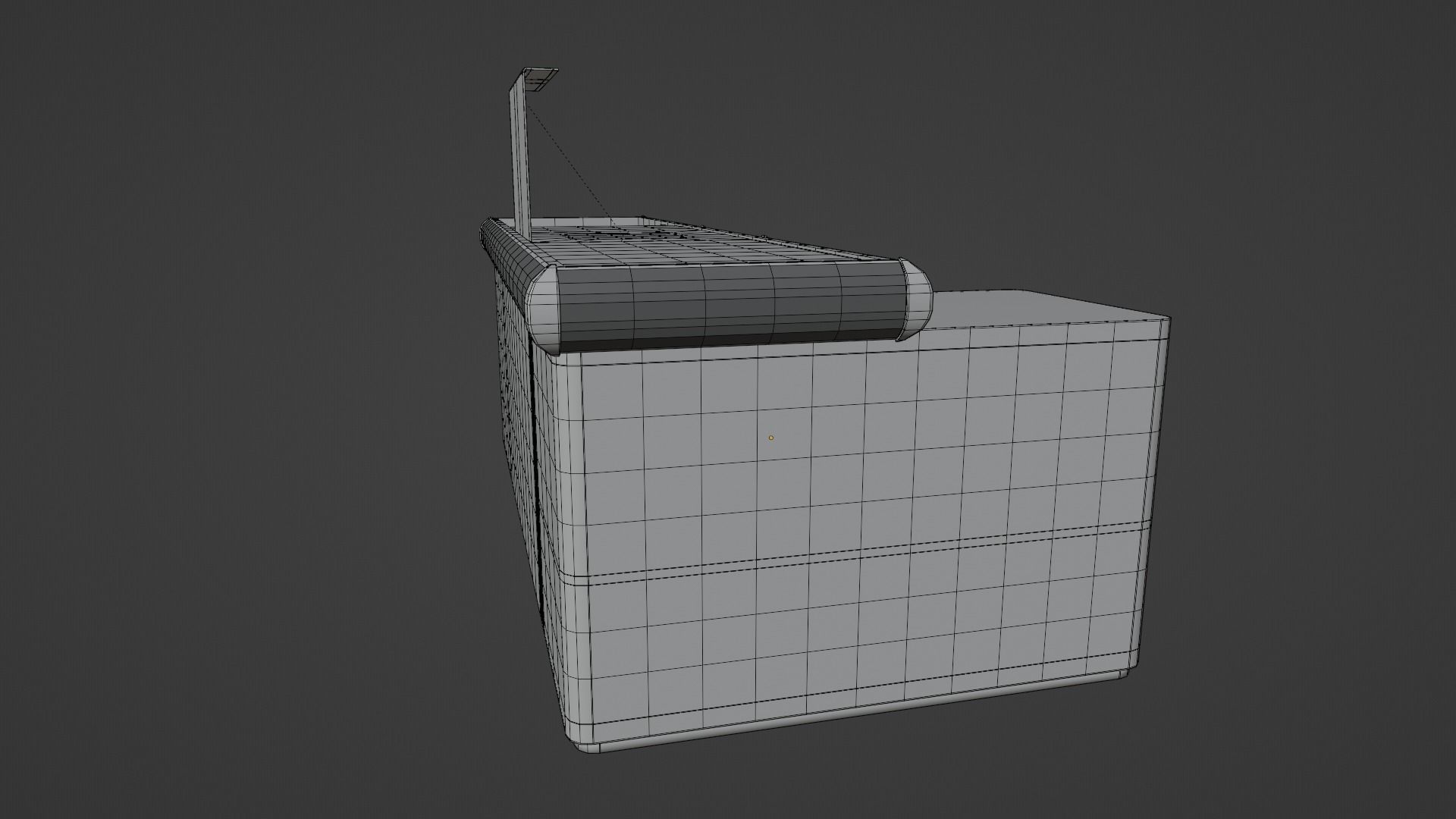 Cashier desk Free 3D model_20