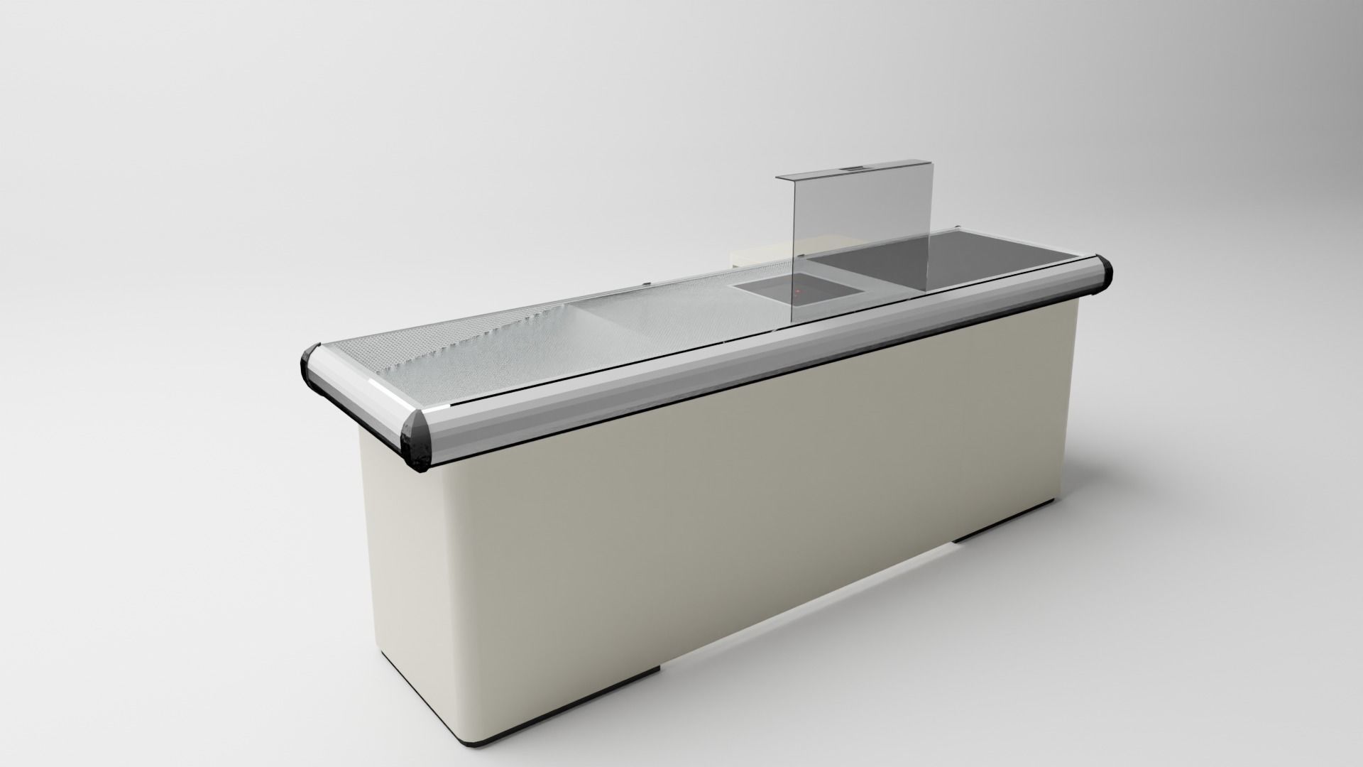 Cashier desk Free 3D model_5