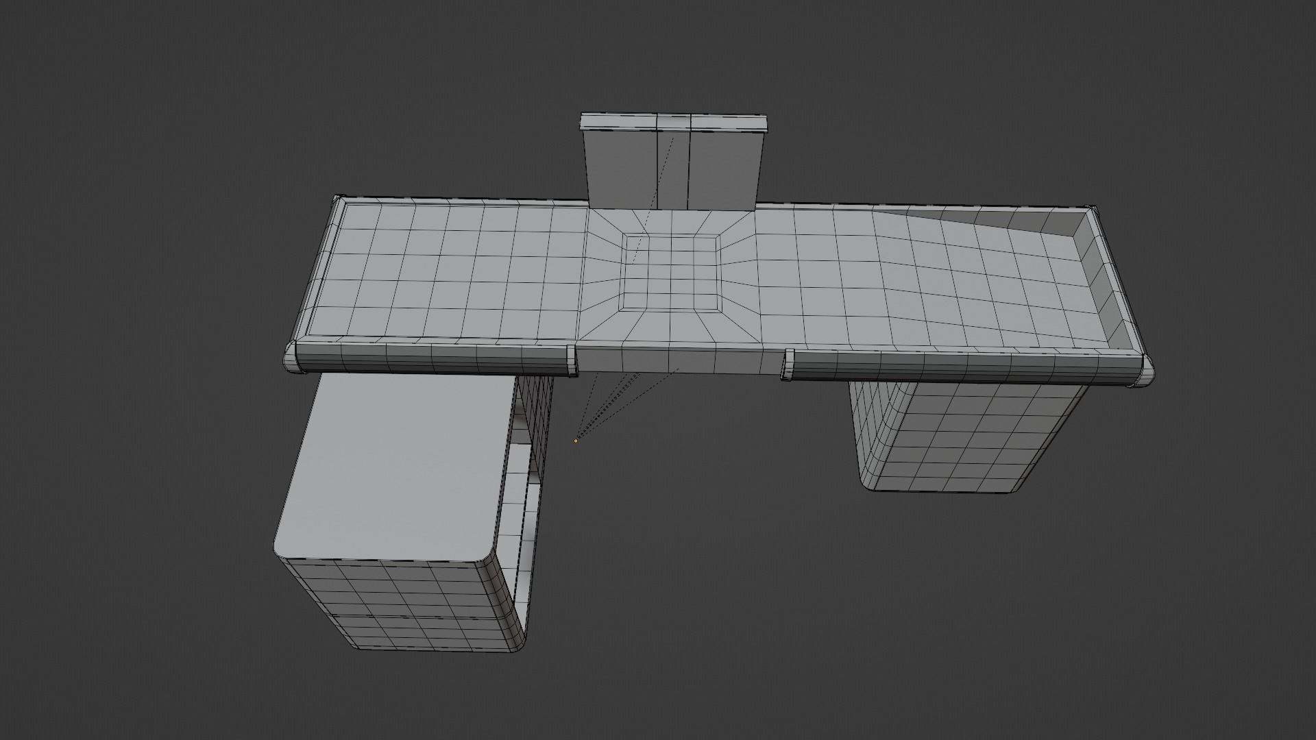 Cashier desk Free 3D model_16