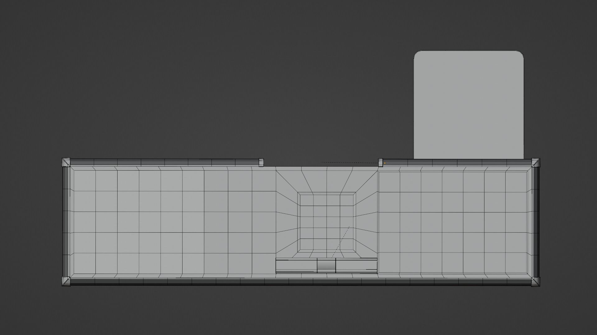 Cashier desk Free 3D model_23