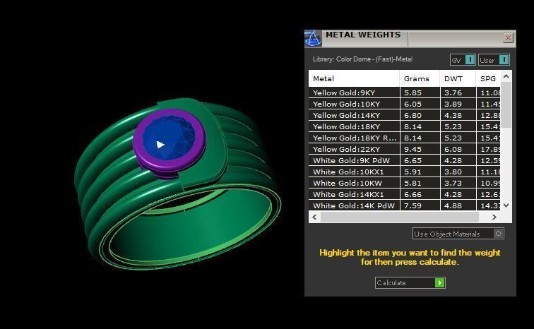 Rings 3D print model_6