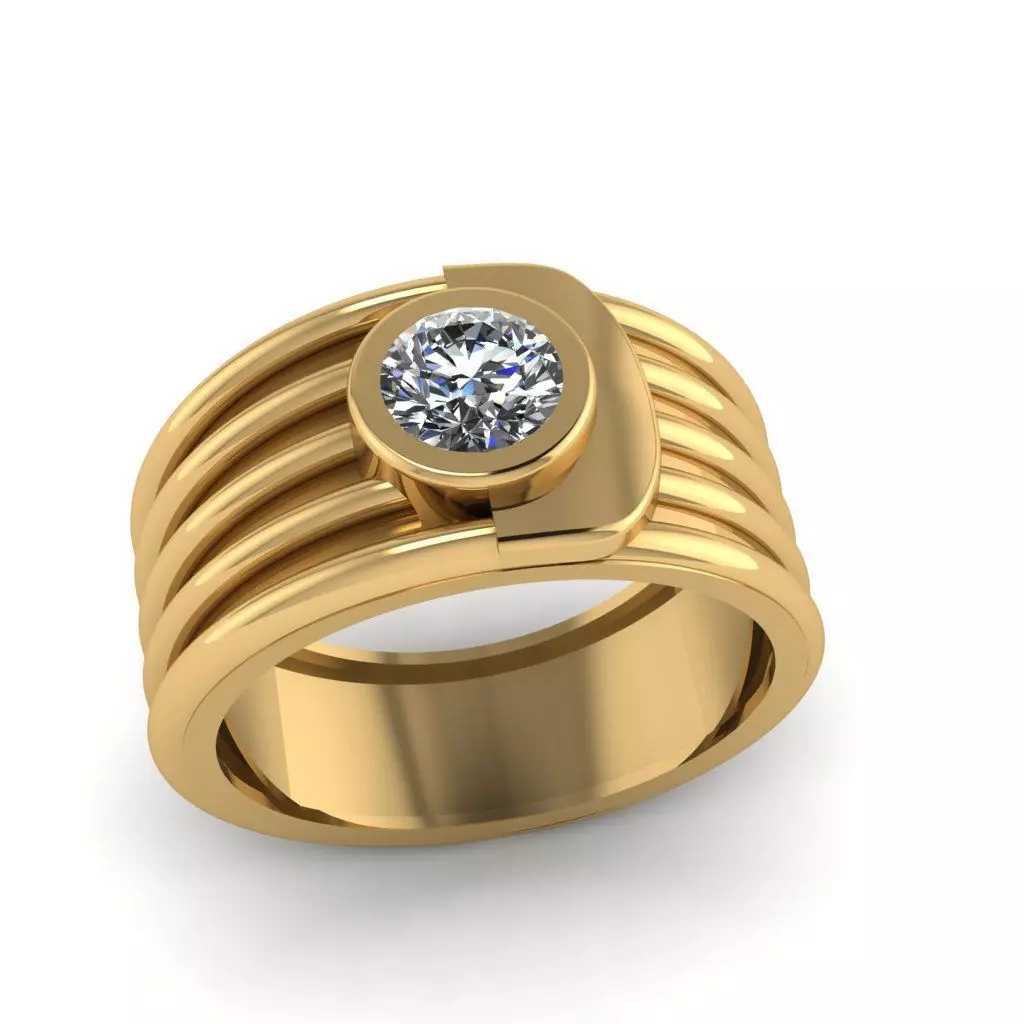 Rings 3D print model_0