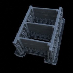 ITEMS BOOK SHELF  CERAMICS FOR DIORAMA TABLETOP 1-35 3D print model_26