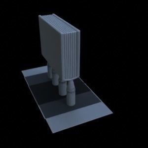 ITEMS BOOK SHELF  CERAMICS FOR DIORAMA TABLETOP 1-35 3D print model_2