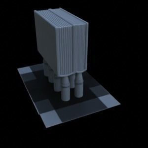 ITEMS BOOK SHELF  CERAMICS FOR DIORAMA TABLETOP 1-35 3D print model_18