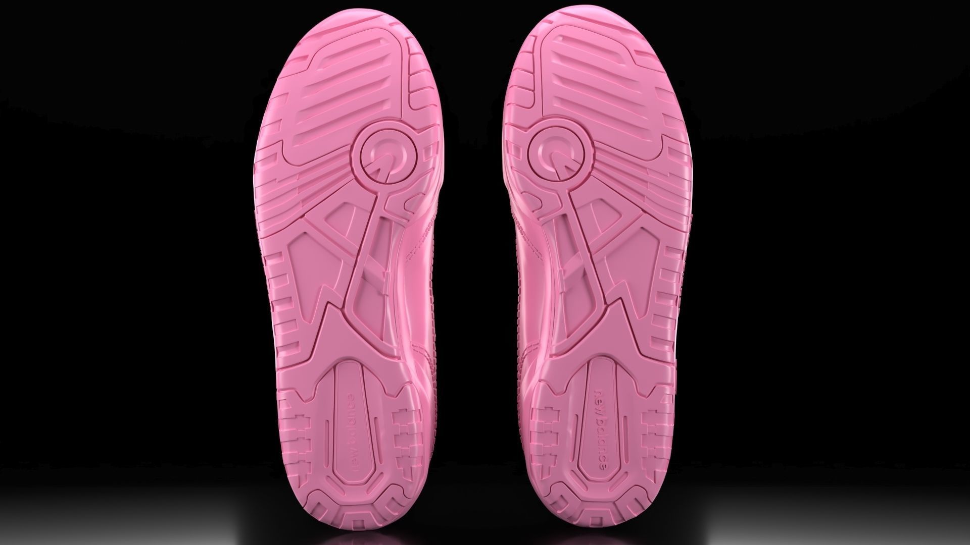 New Balance 550 3D print model_4