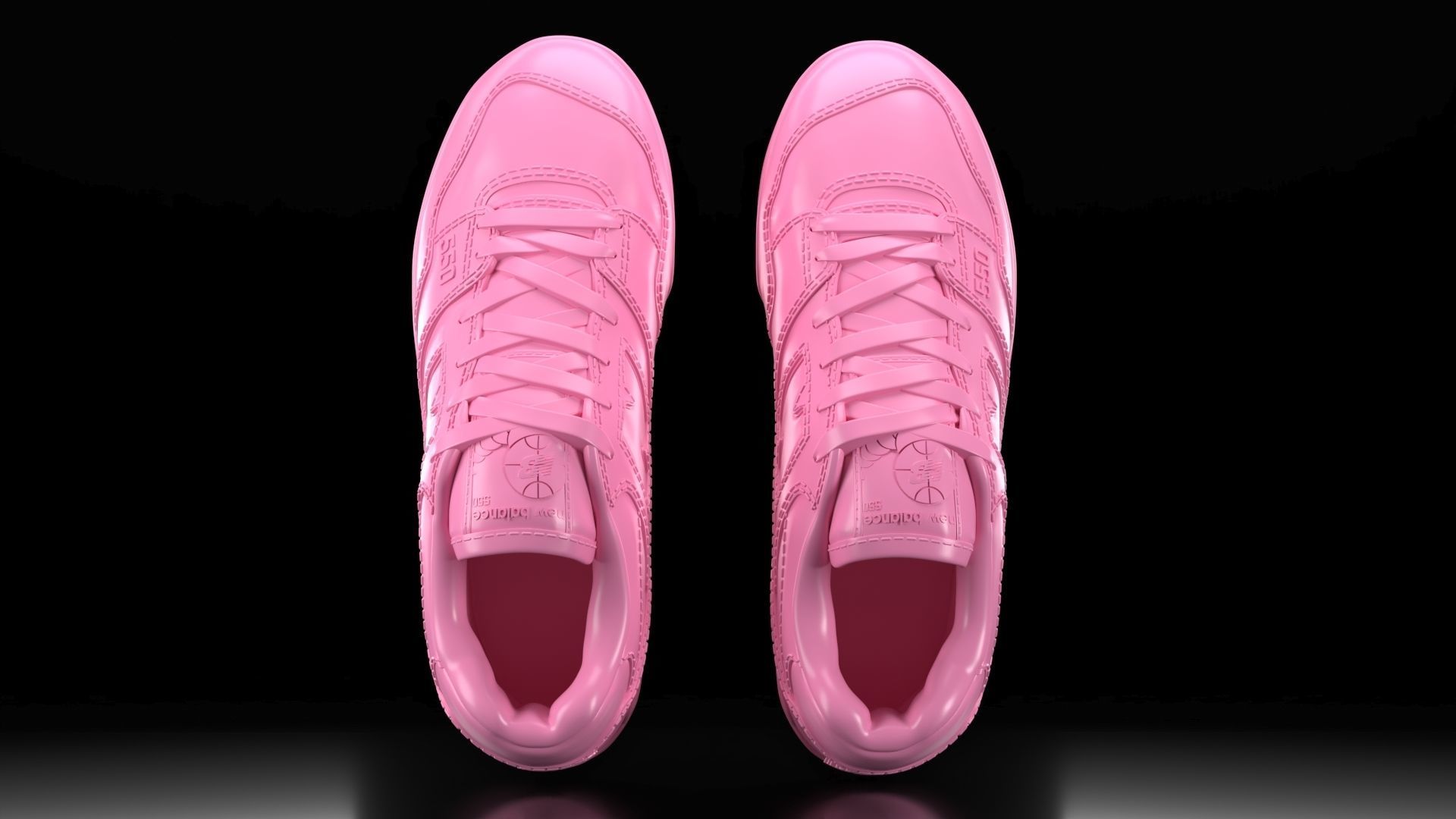 New Balance 550 3D print model_5